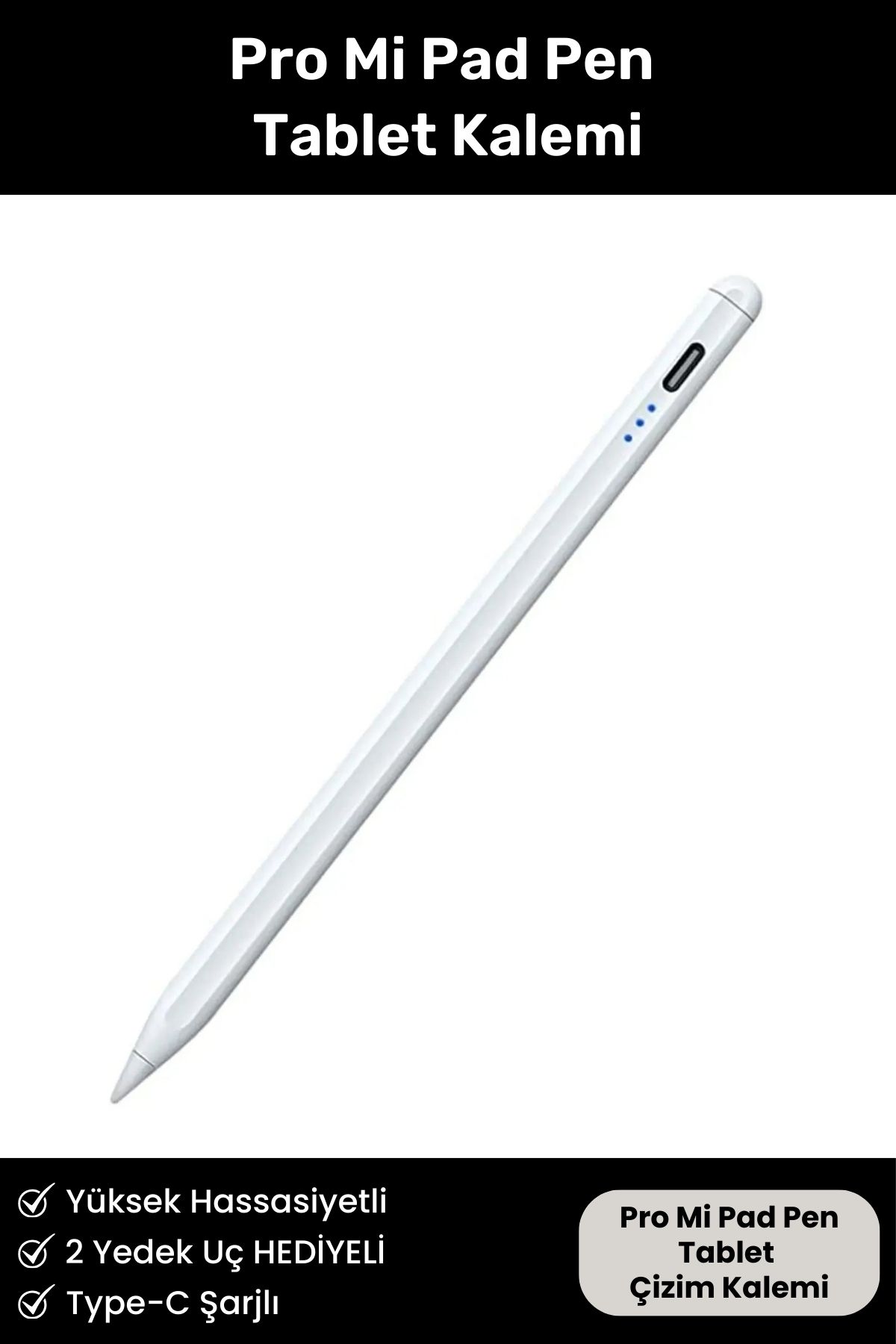 Pro Mi Pad Pen Iphone Ipad Pro Air Ios Android Microsoft Telefon Tablet Yazı Çizim Kalemi