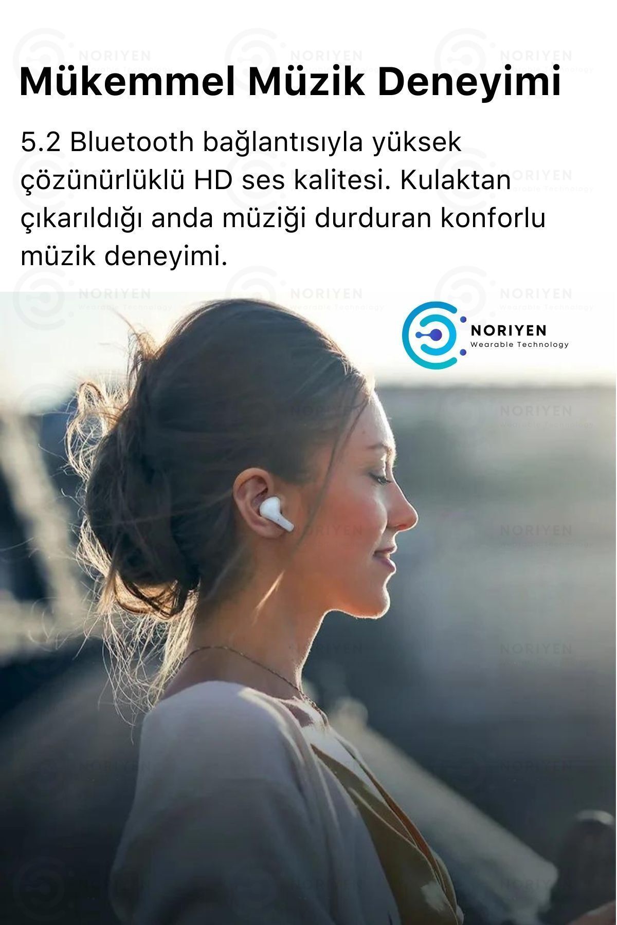 3. Nesil Ios Android Uyumlu Bluetooth Kulaklık Premium Özel Seri Kulak Içi Kablosuz Kulaklık
