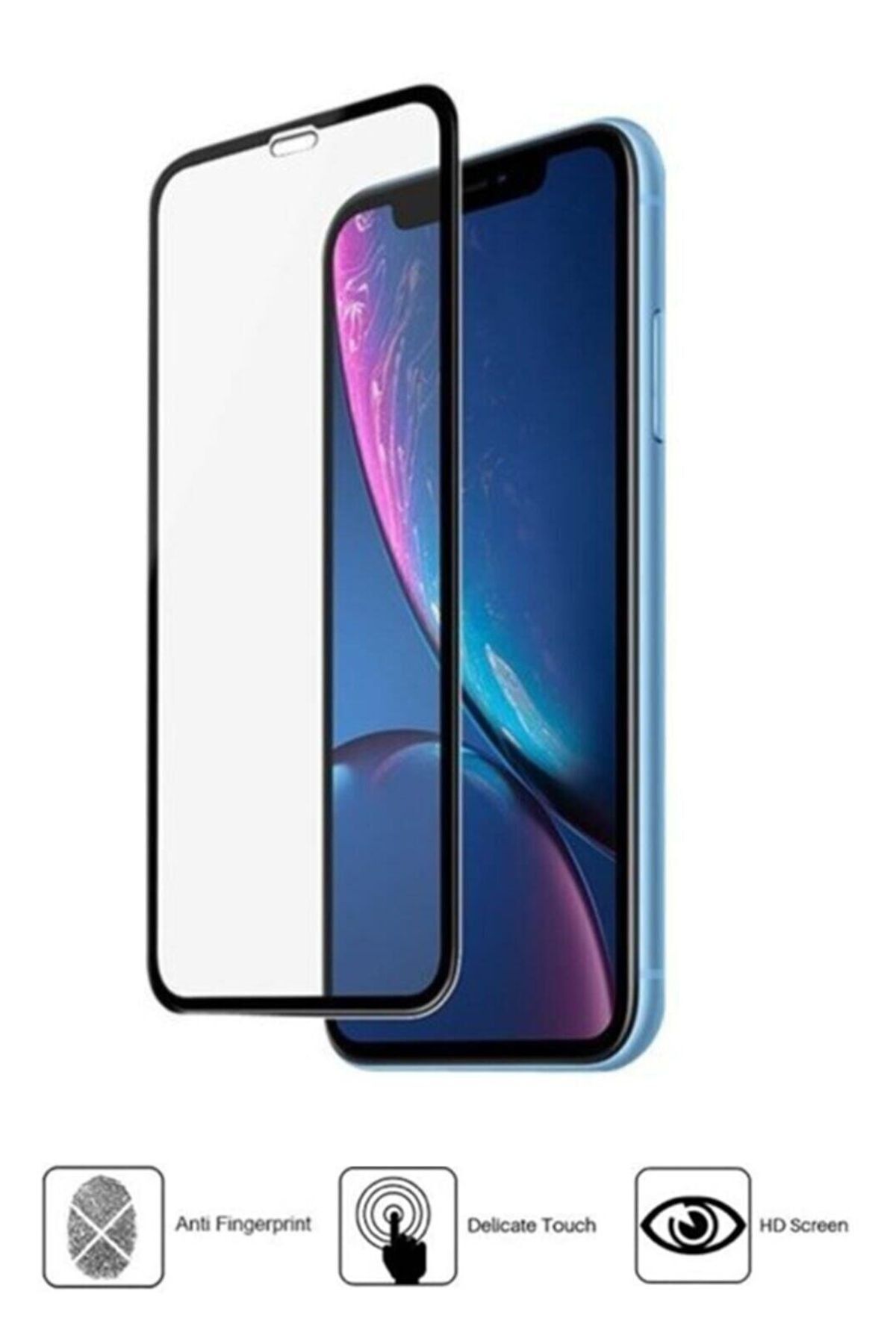 Iphone 11 Pro Kırılmaz Cam 5d Tam Koruma Modeli Temperli Ekranı Kaplayan Ekran Koruyucu