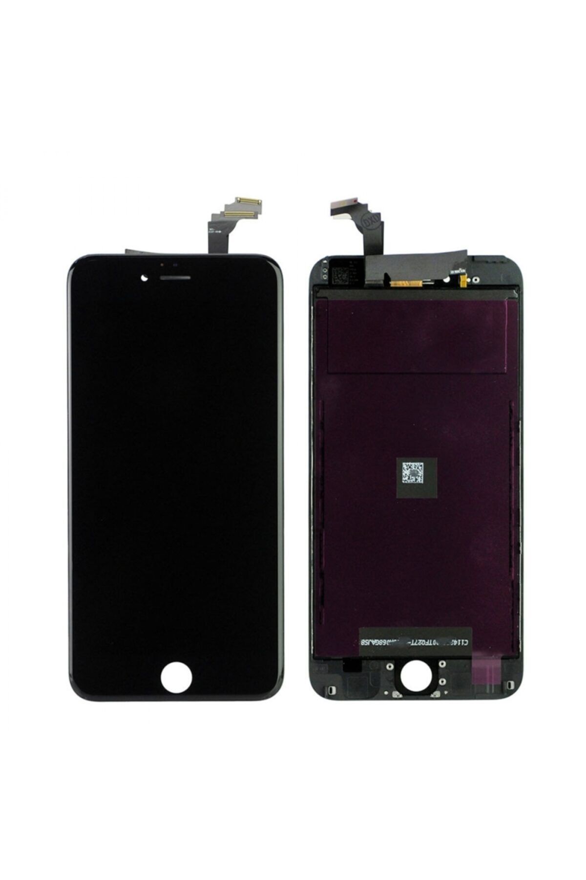Iphone 6 Plus Uyumlu Aaa Kalite Lcd Ekran Dokunmatik Lens Çıtalı - Siyah