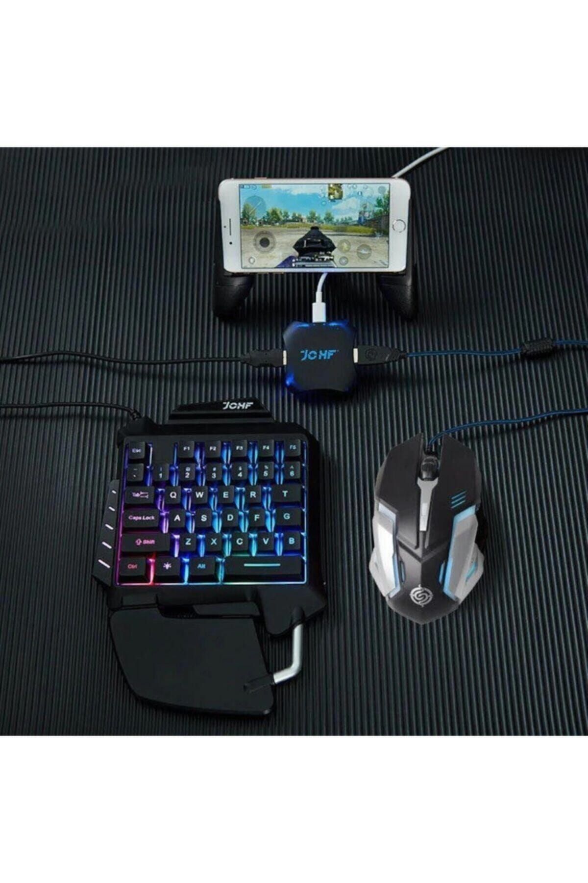 Pubg Oyun Konsolu 3in1-klavye Mouse Bağlayıcı 3 Lü Set Mükemmel Kontrol Pubg Anlaşmalı Pubgset